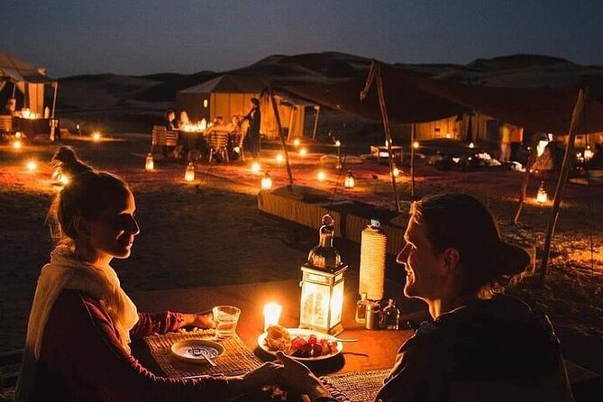Marrakech: Sunset Dinner in Agafay Desert and camel ride - Mint Tea Before Dinner