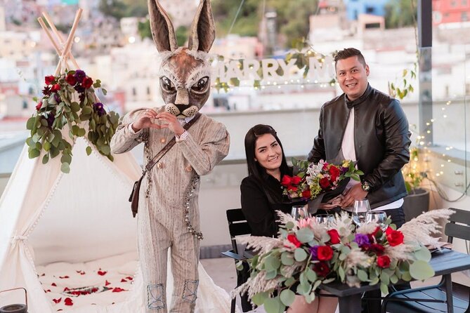 Marriage proposal in Guanajuato. - What the two-hour schedule gives you