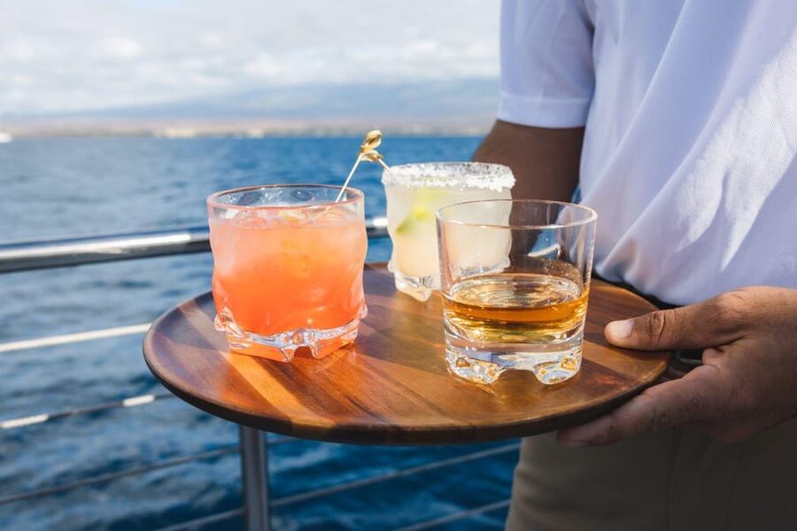 Maui: Luxury Catamaran Alii Kai Royal Sunset Dinner Cruise - Setting sail from Maalaea Harbor at Slip 56