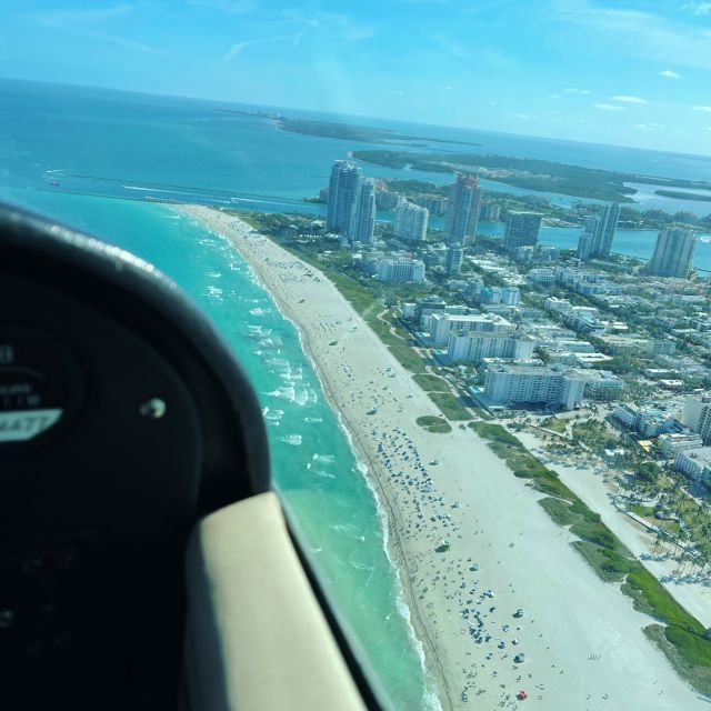 Miami: Romantic 1-Hour Private Flight Tour with Champagne - Key points to know before you book