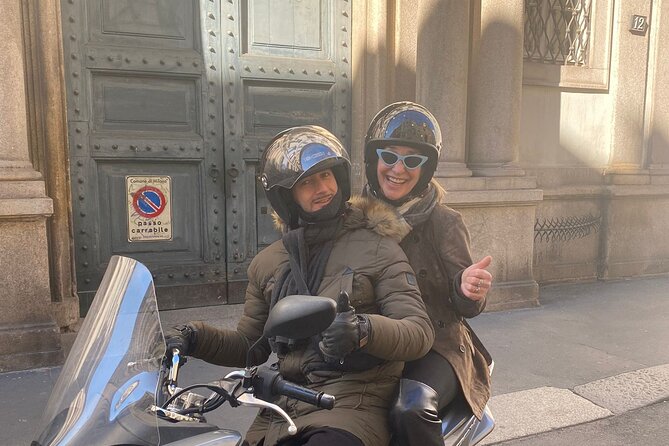 Milan Vespa Adventure: Private Tour for Couples and Friends - Sforza Castle and the world of Milan’s dukes