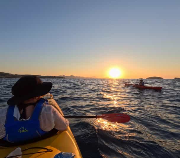 Milos: Romantic Semi Private Sunset Kayaking Tours - From Alogomandra Beach to the open sea