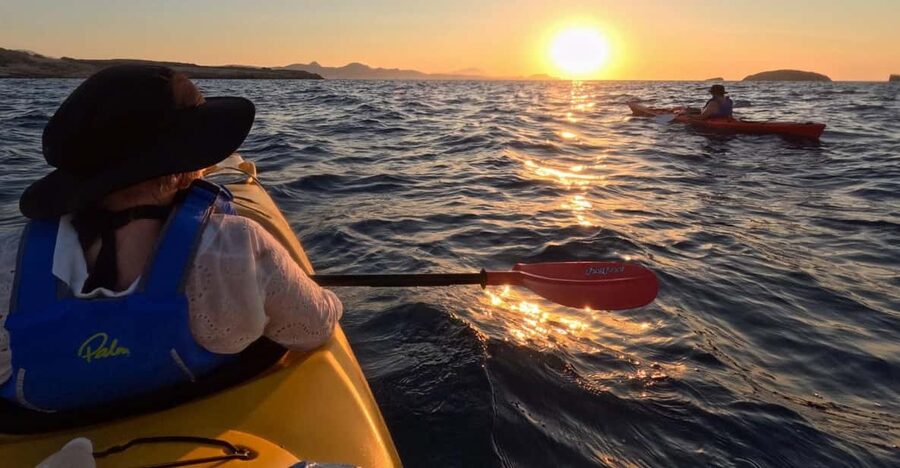 Milos: Romantic Semi Private Sunset Kayaking Tours - What the $88 price includes