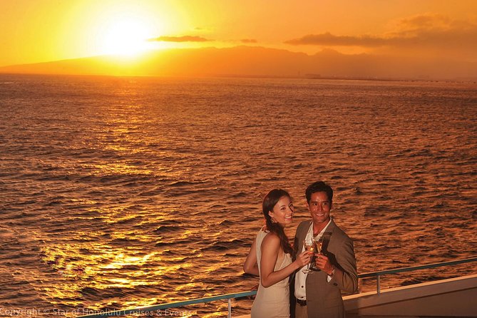 Nova Five Star Sunset Dinner and Jazz - Sunset views of Diamond Head and Waikiki