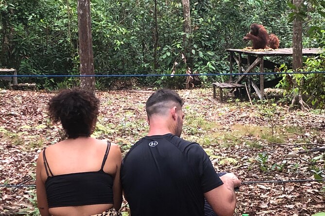 Orangutan Tanjung Puting Honeymoon CoupleTour - The return to Kumai and the Dayak house stop
