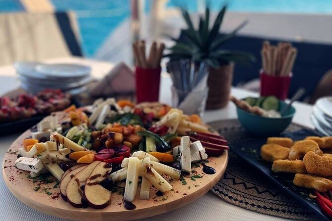Panormo: Luxury Sunset Catamaran Cruise Sushi & Open Bar - A Spacious Catamaran with Room to Spread Out