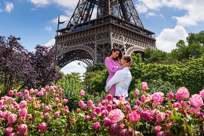 Paris Eiffel Tower Wedding Vows Renewal Ceremony with Photo Shoot - Ari’s photo route from Grenelle to Trocadero