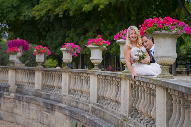 Paris Luxembourg Garden Wedding Vows Renewal Ceremony with Photo Shoot - Cancellation and small practical details