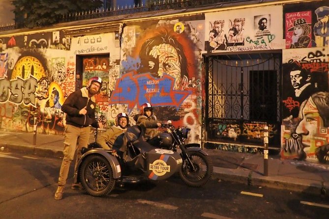 Paris Romantic & Private Tour By Night on a Sidecar Ural - Invalides and the military heart of Paris