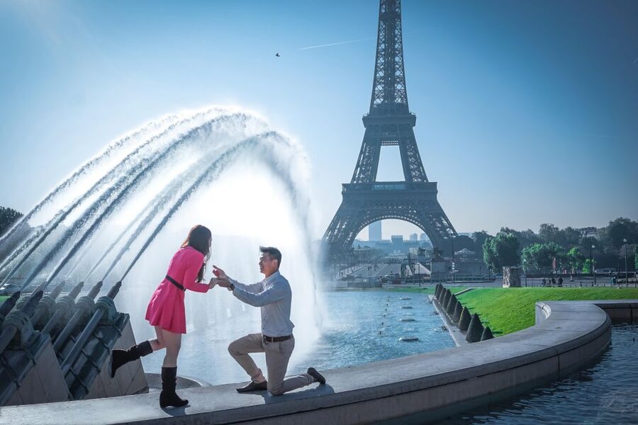 Parisian Proposal Perfection. Photography/Reels & Planning - What the high rating tells you about the service