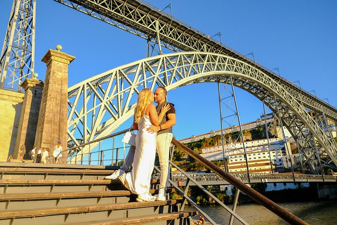 Photoshoot Unforgettable in Porto - Couple or Single - Walking from São Bento toward Sé Cathedral