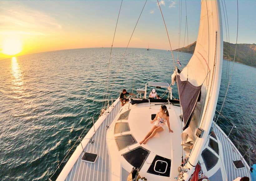Phuket: Coral Island Catamaran Cruise with Sunset Dinner - Hotel pickup and the road to the pier