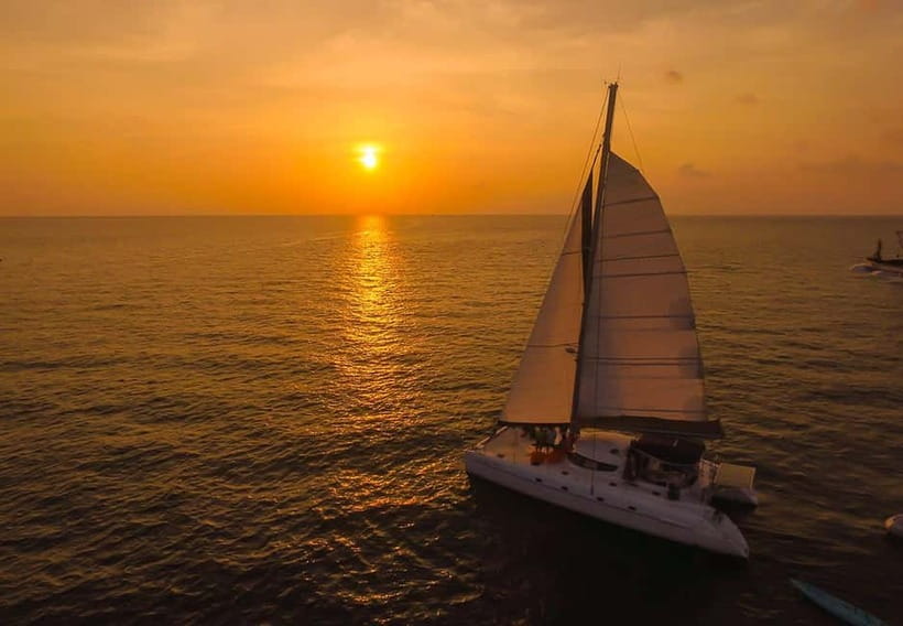 Phuket Sunset Dinner Sailing Yacht Catamaran - Kahung Beach on Coral Island