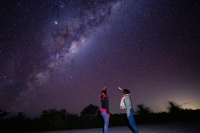 Pinnacles Desert Sunset Dinner and Stargazing Tour - Barbecue dinner with wine in the desert