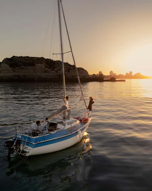 Portimão: Sunset Private Sailing Tour for Couples - Leaving Ferragudo by taxi ferry