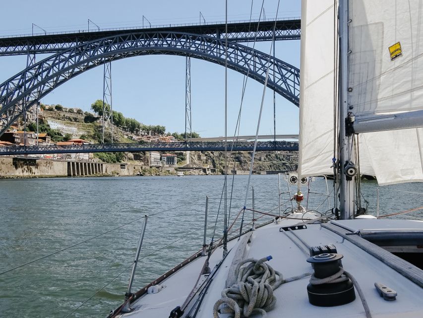 Porto: Romantic Sailboat Cruise - Porto from the Douro, not from the pavement