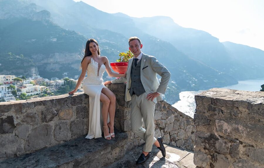 Positano : professional photo shoot for couples and families - What you receive after the session