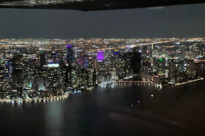 Private 60 Minute Romantic Excursion Air Tour with Champagne - Vizcaya and Brickell from the aircraft