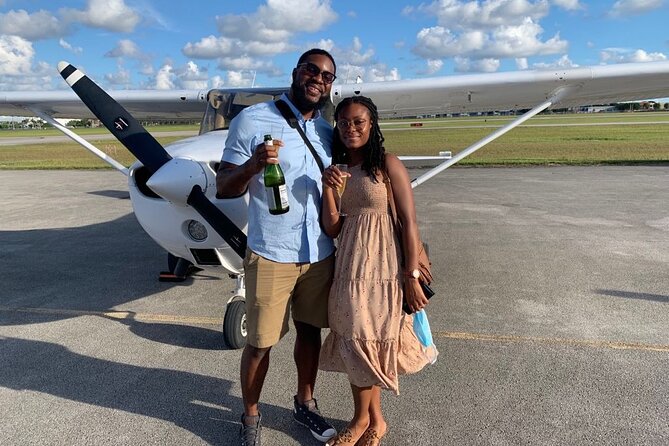 Private 60 Minute Romantic Excursion Air Tour with Champagne - Fisher Island and Key Biscayne