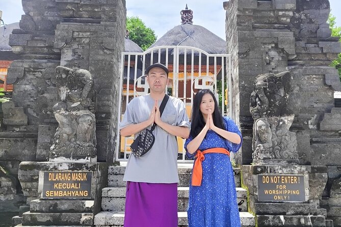 Private Bali Romantic Couple Tour with Parasailing Adventure - Weather, cancellation, and timing concerns