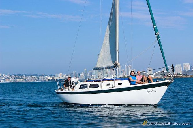 Private Day Sailing for Couple - The first minutes on San Diego Bay