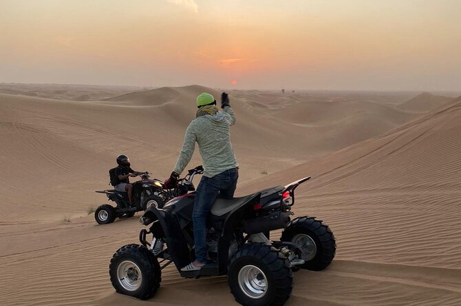 Private Dinner in middle of desert with sunset quad bike tour - Meeting point, timing, and transport