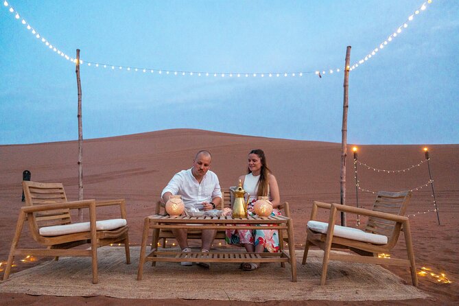 Private Dinner in the dunes in the Mleiha National Park - What the three-course Arabic BBQ is like