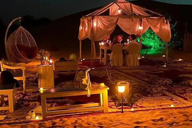 Private Dinner in the Heart of the Desert with Entertainment show - Leaving Dubai for Lahbab at 4:00 PM
