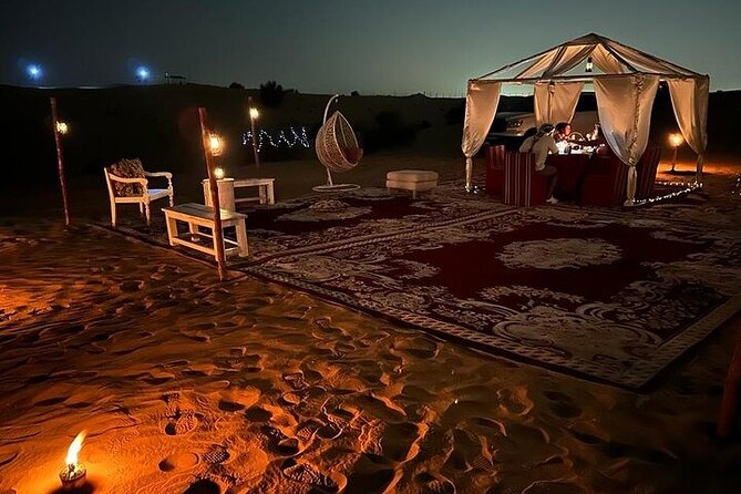 Private Dinner in the Heart of the Desert with Entertainment show - Sandboarding gives you a short, simple challenge