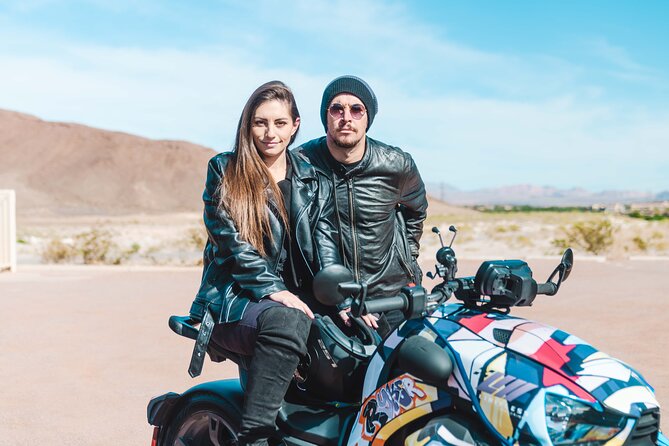 Private Guided Red Rock Canyon Tour for Couples on a CanAm Trike - What the Can-Am Ryker is really like