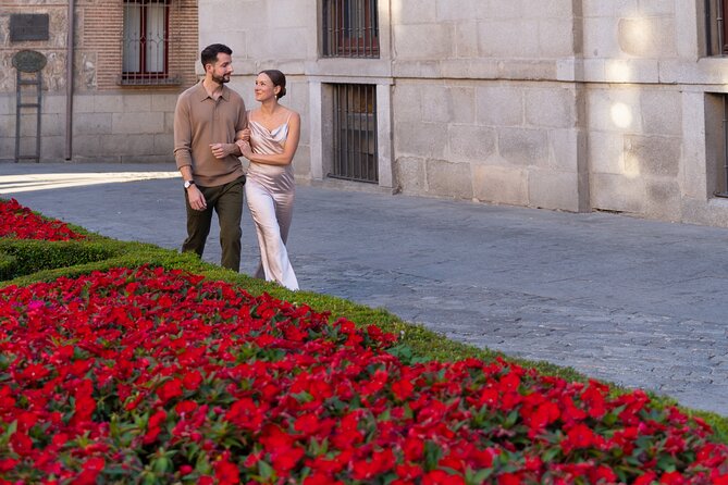 Private Photo Session Tour for Couples in Madrid - The Almudena Cathedral viewpoint