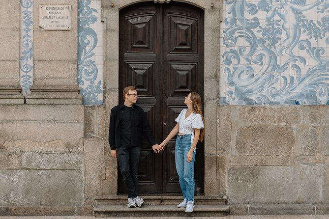 Private Photography Session for Couples in Charming Porto City - Porto’s Smaller Streets and Tile Details