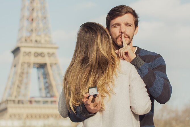 Private Proposal Photoshoot in Paris - Morning, afternoon, or evening timing