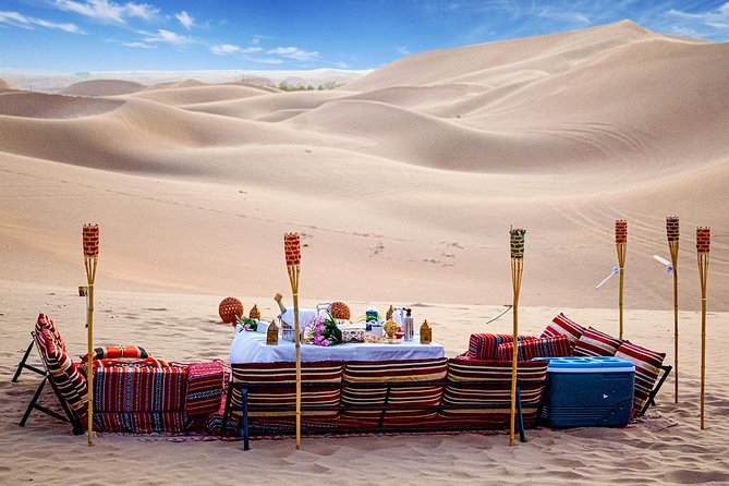 Private Romantic Dinner in Desert Abu Dhabi with Hot BBQ Dinner - From Abu Dhabi to the Al Khatim Desert