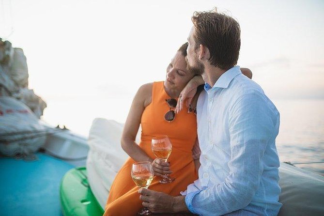 Private & Romantic Sunset Cruise Under Sails - Snacks, drinks, and the champagne question