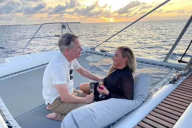 Private Sunset Dinner Cruise in Bonaire w/ Sailing & Snorkeling - 7:00 to 7:30 p.m. stargazing on the way back