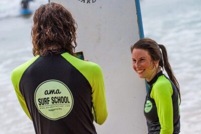 PRIVATE Surf lesson for Beginners Couple
