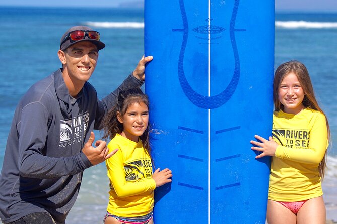 Private Surf Lesson for Two Near Lahaina - Why a two-person surf lesson works so well