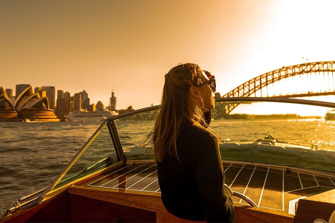 Private Sydney at Night Cruise for two guests - The Opera House from the water