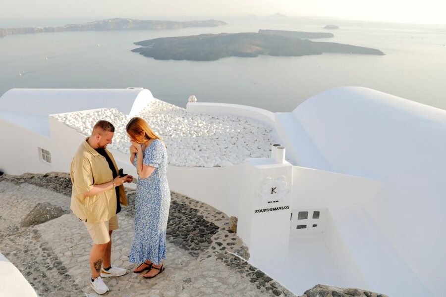 Proposal Photographer in Santorini - Should you book this Santorini proposal photographer?