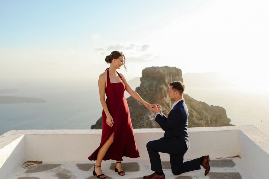 Proposal Photographer in Santorini - How the custom Santorini route works