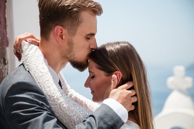 Proposal Photoshoot Santorini - How the one-hour session unfolds