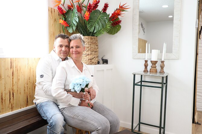 Quickie Sign and Go Wedding at Hawaiian Wedding Chapel - Photos, flowers, and possible upgrades