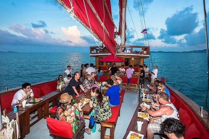 Red Baron : A Sunset Dinner Cruise from Koh Samui with Return Transfer - Sailing toward Koh Som
