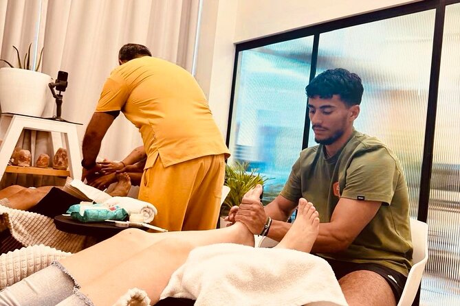 Reflexology Couples Workshop in Crete - The 15-minute break with tea and snacks