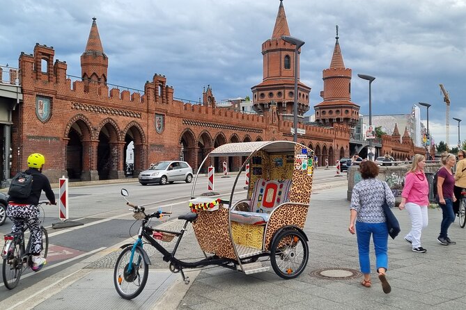 Romantic Berlin Rickshaw City and Photo Tour - incl. pick-up - Potsdamer Platz shows Berlin rebuilt