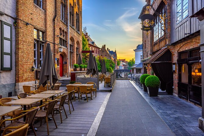 Romantic Bruges: Love Between the Canals Exploration Game - Dijver and the young Boniface Bridge