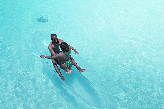 Romantic Clear Kayak Drone Photoshoot for Couples Turks & Caicos - Why the water and kayak matter