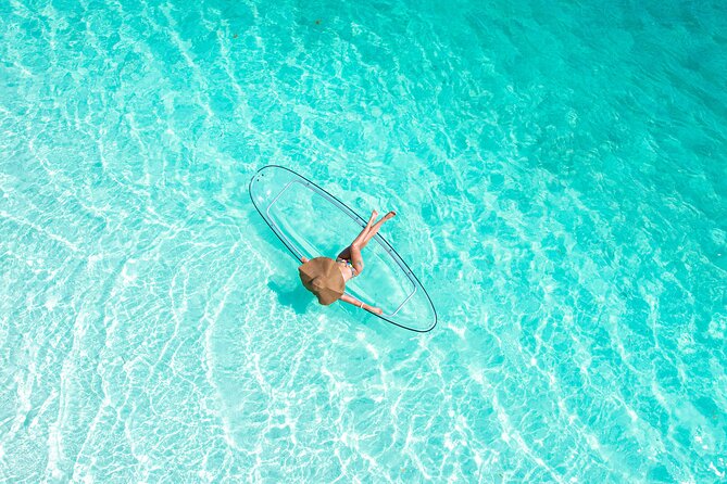 Romantic Clear Kayak Drone Photoshoot for Couples Turks & Caicos - The package value at $200 per group