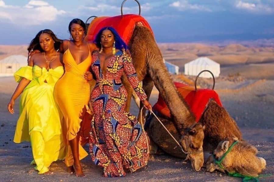 Romantic Dinner & Camel Ride In Agafay Desert - A nomad-style camp after dark